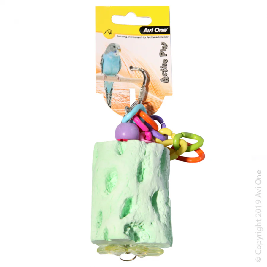 Avi One Bird Toy Mineral with Plastic Links - Image 3