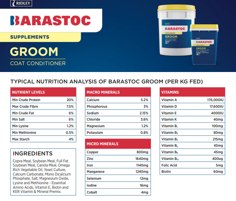 Barastoc Groom Supplement - Image 3