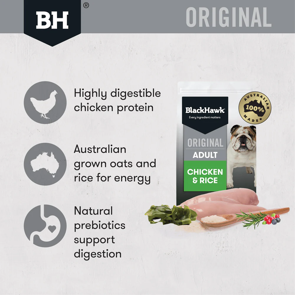 Black Hawk Adult Chicken And Rice Dry Dog Food - Image 3