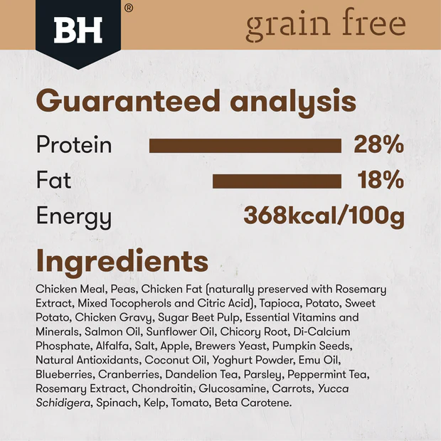 Black Hawk Grain Free Adult Chicken Dry Dog Food - Image 6