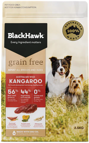 Black Hawk Grain Free Adult Kangaroo Dry Dog Food - Image 2