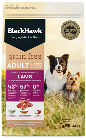 Black Hawk Grain Free Adult Lamb Dry Dog Food - Image 3