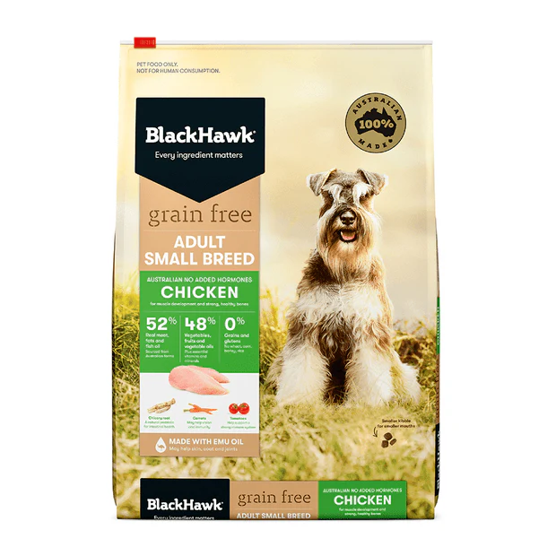 Black Hawk Grain Free Adult Small Breed Chicken Dry Dog Food - Image 3