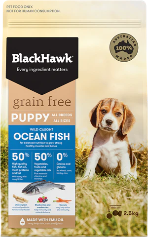 Black Hawk Grain Free Puppy Ocean Fish Dry Dog Food - Image 2
