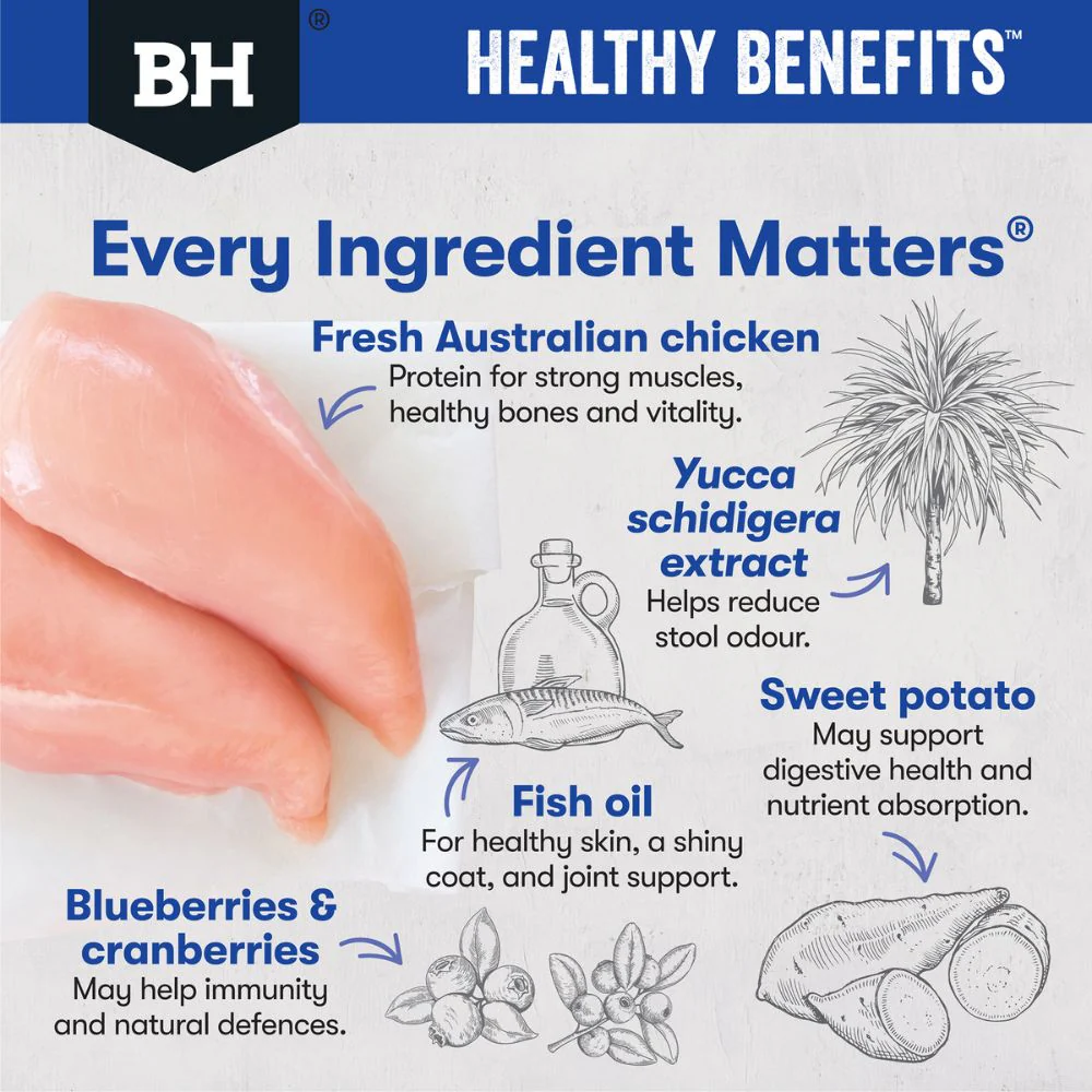 Black Hawk Healthy Benefits Dental Dry Dog Food - Image 3