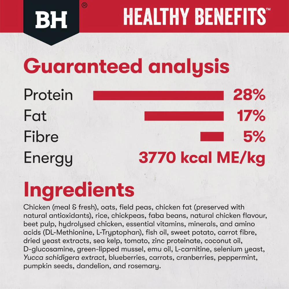 Black Hawk Healthy Benefits Joints and Muscles Dry Dog Food - Image 7