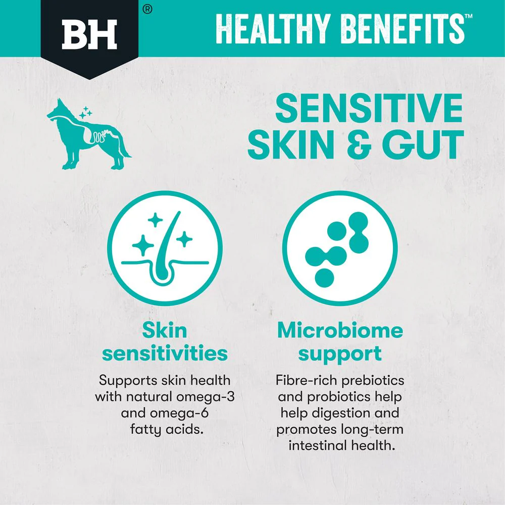 Black Hawk Healthy Benefits Sensitive Skin and Gut Dry Dog Food - Image 4