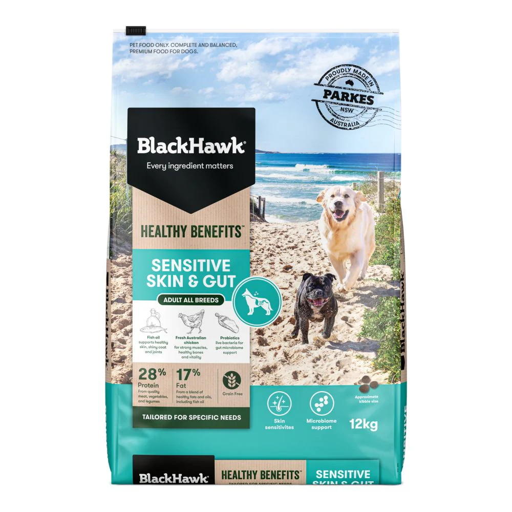 Black Hawk Healthy Benefits Sensitive Skin and Gut Dry Dog Food - Image 9