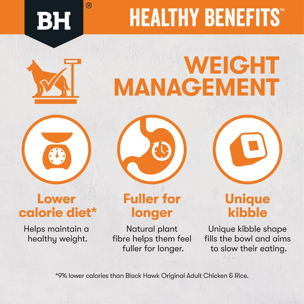 Black Hawk Healthy Benefits Weight Management Dry Dog Food - Image 4