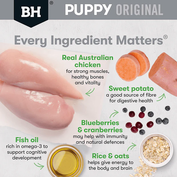 Black Hawk Puppy Small Breed Chicken and Rice Dry Dog Food - Image 3