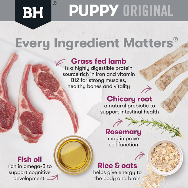 Black Hawk Puppy Small Breed Lamb and Rice Dry Dog Food - Image 3