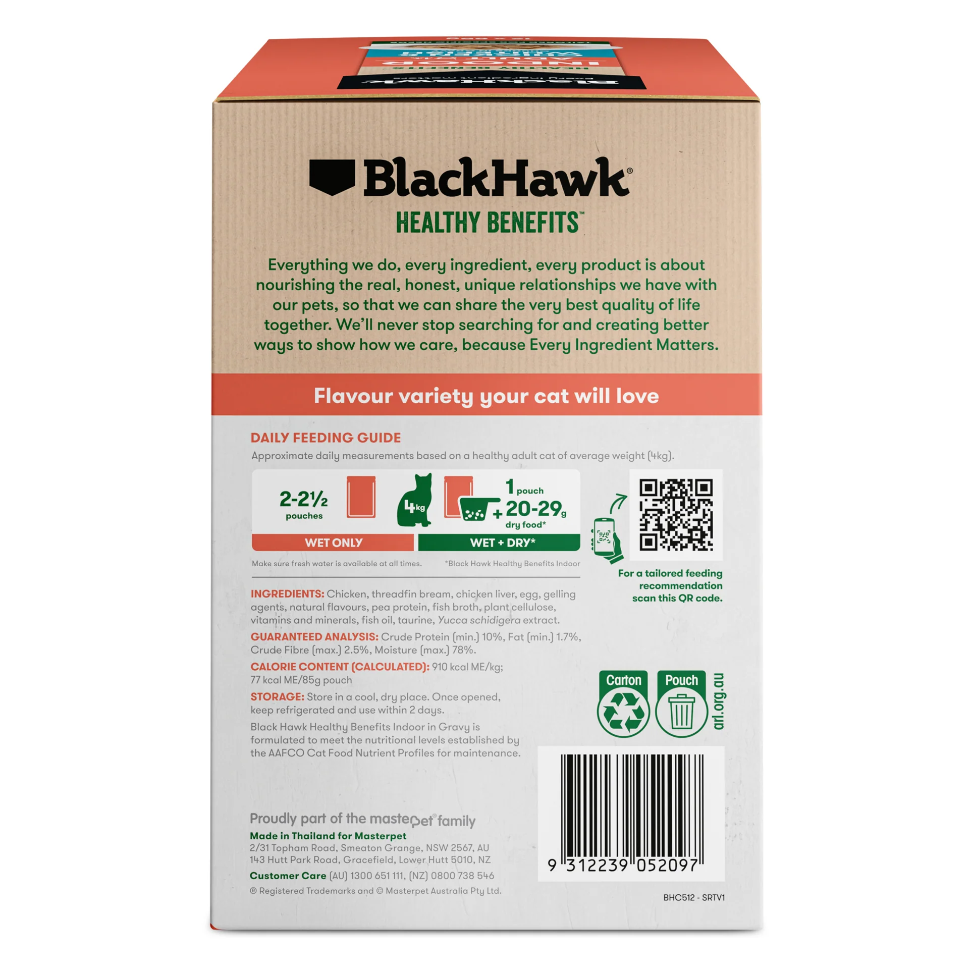 Black Hawk Healthy Benefits Indoor Wet Cat Food - Image 3