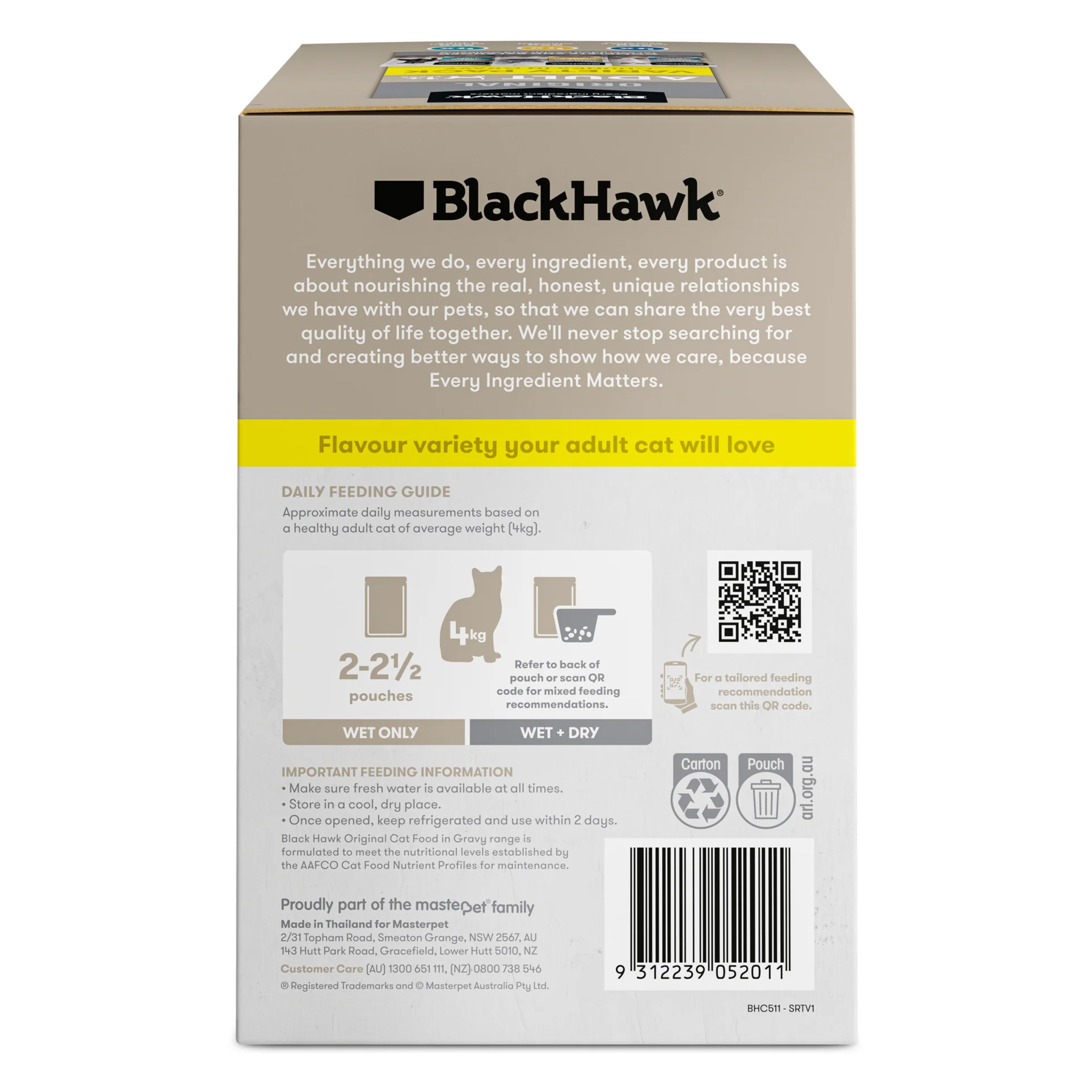 Black Hawk Original Adult Cat Variety Pack Wet Cat Food 85g x 12 - Image 3
