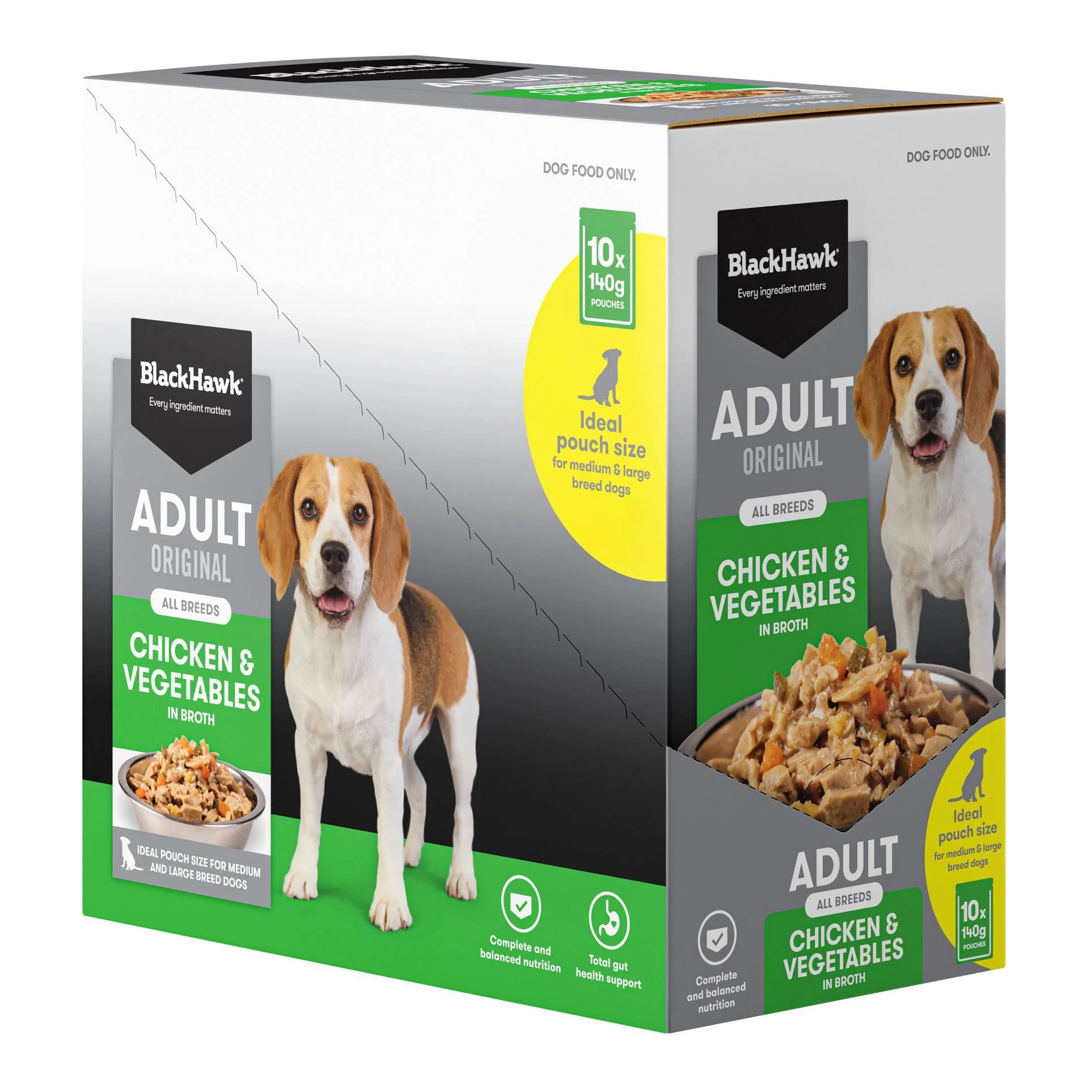 Black Hawk Original Adult Chicken & Veg 140g - Image 3