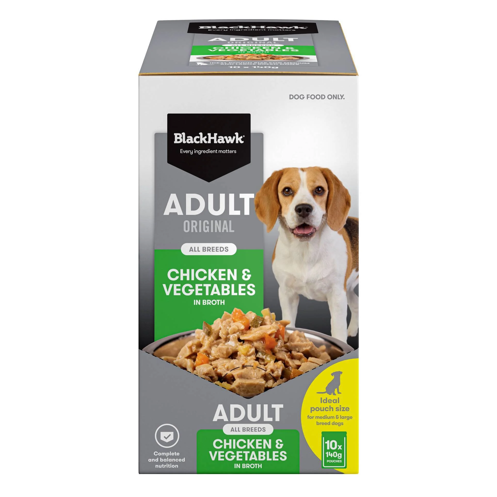 Black Hawk Original Adult Chicken & Veg 140g - Image 4
