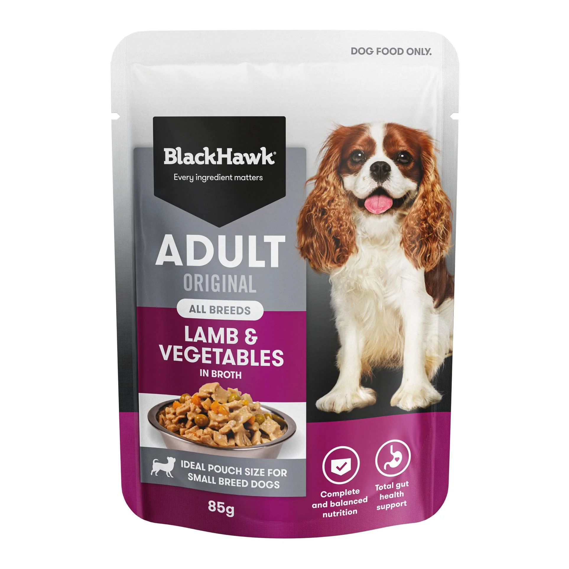 Black Hawk Original Adult Lamb & Vegetables 85g