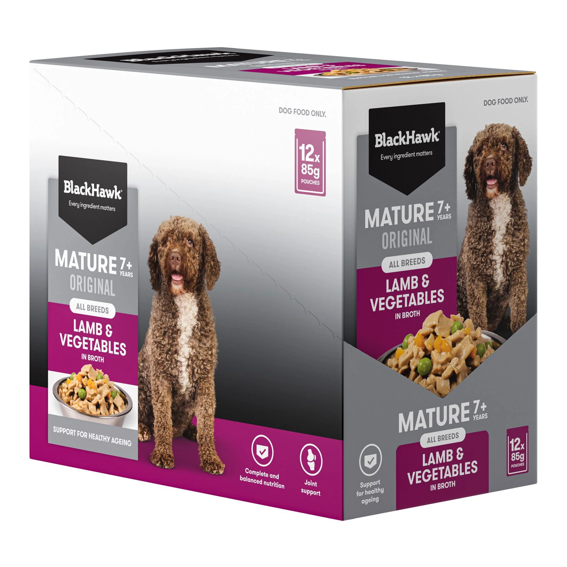Black Hawk Original Mature Lamb & Veg 85g - Image 4