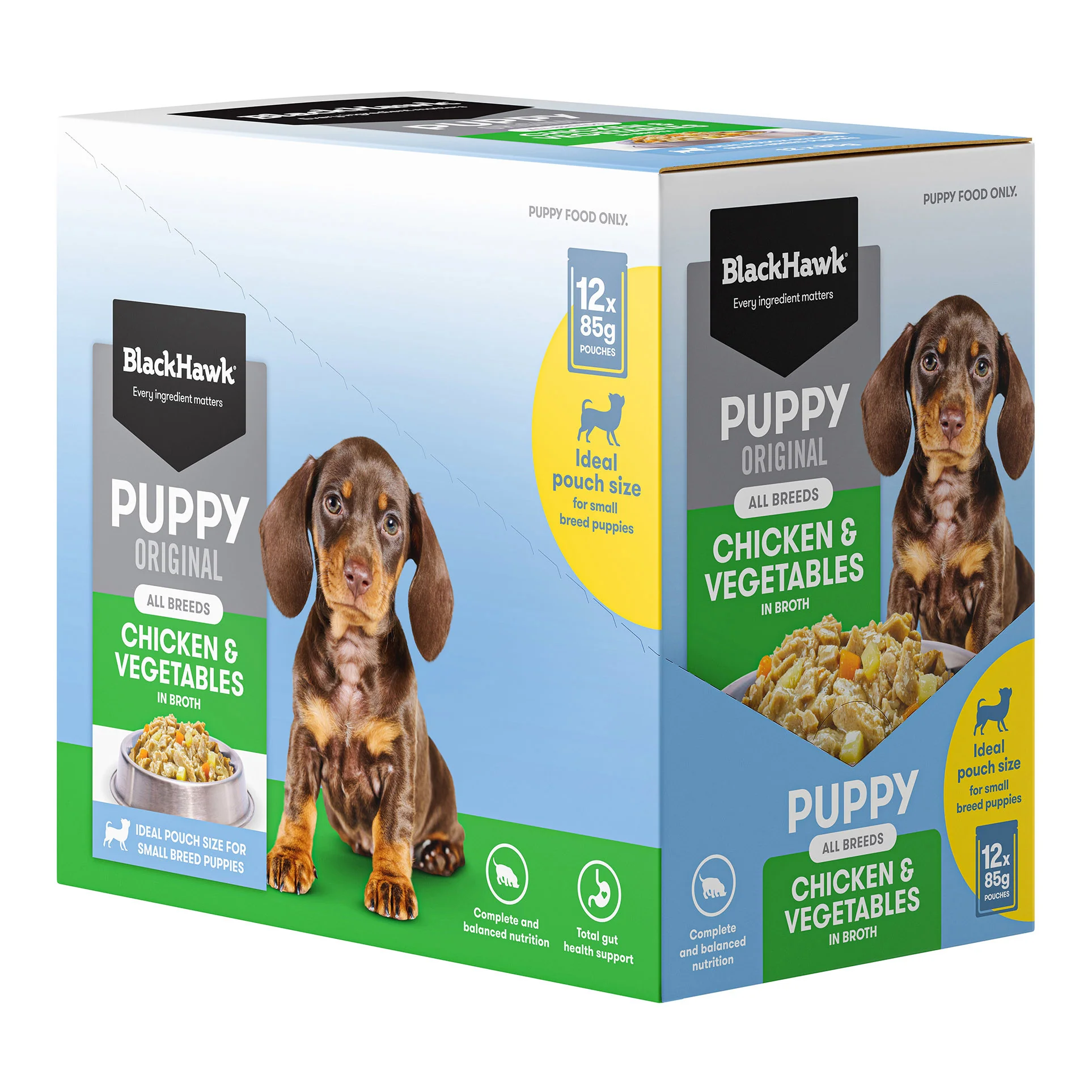 Black Hawk Puppy Chicken & Vegetables 85g - Image 5