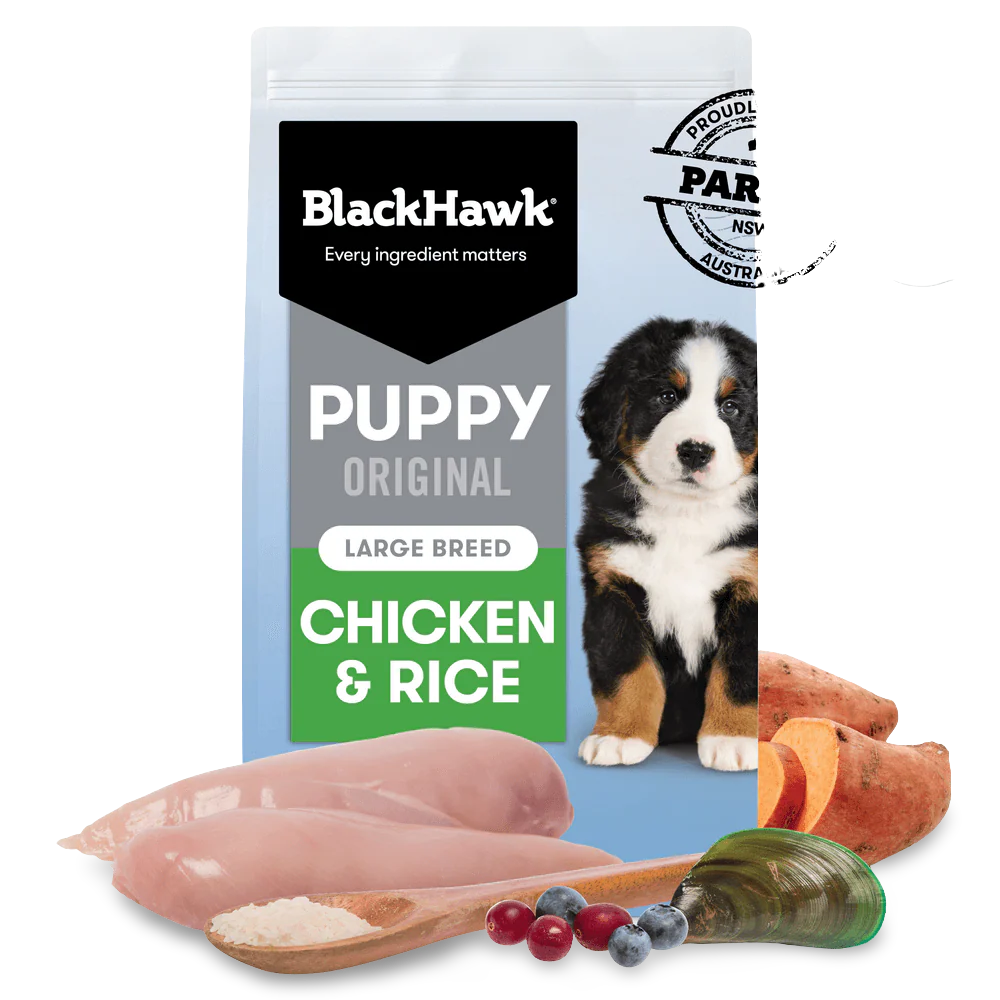 Black Hawk Puppy Large Breed Chicken and Rice Dry Dog Food - Image 6