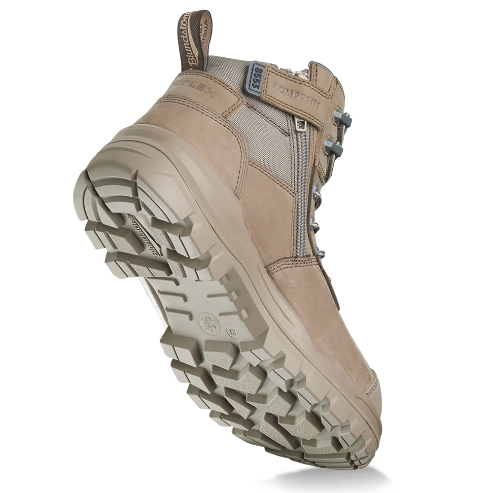 Blundstone 8553 Mens Rotoflex Mid Zip Side Safety Boot - Image 5