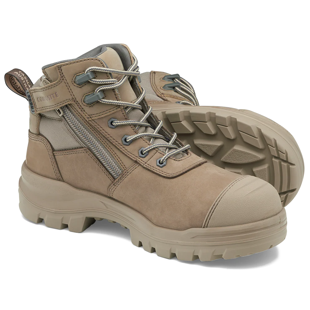 Blundstone 8553 Mens Rotoflex Mid Zip Side Safety Boot - Image 6