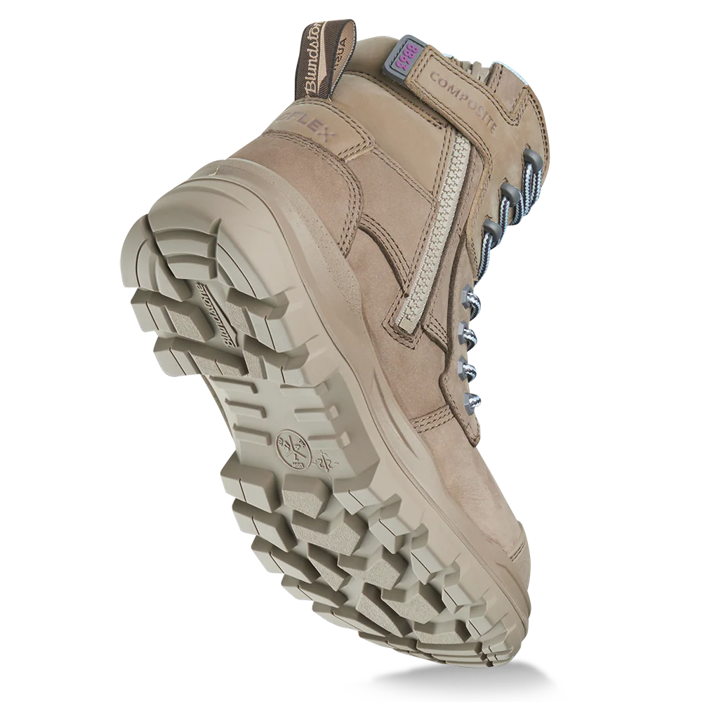 Blundstone 8863 Womens RotoFlex High Zip Side Safety Boot - Image 5