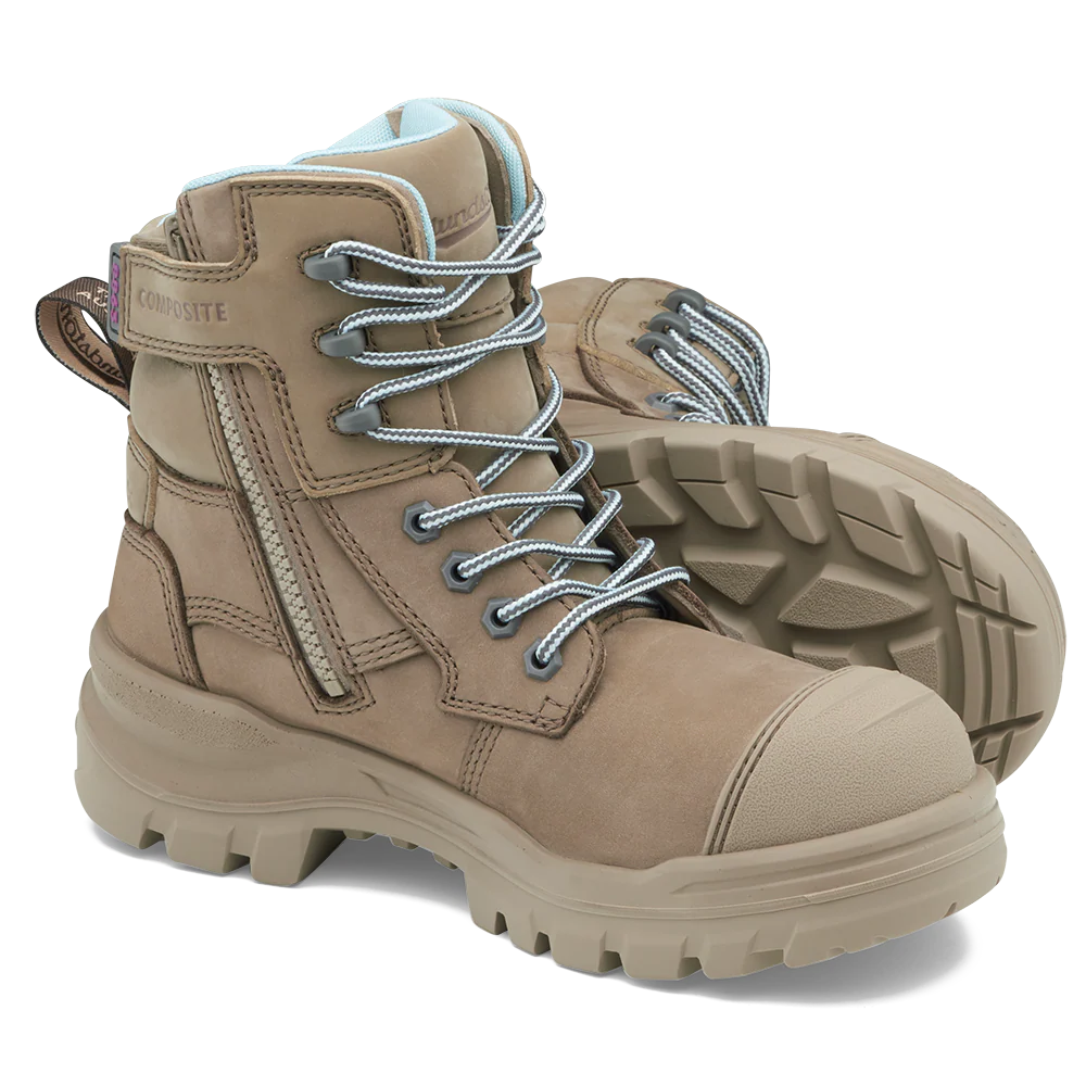 Blundstone 8863 Womens RotoFlex High Zip Side Safety Boot - Image 6