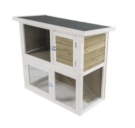 Bonofido Cavie 90 White Hutch - Image 2