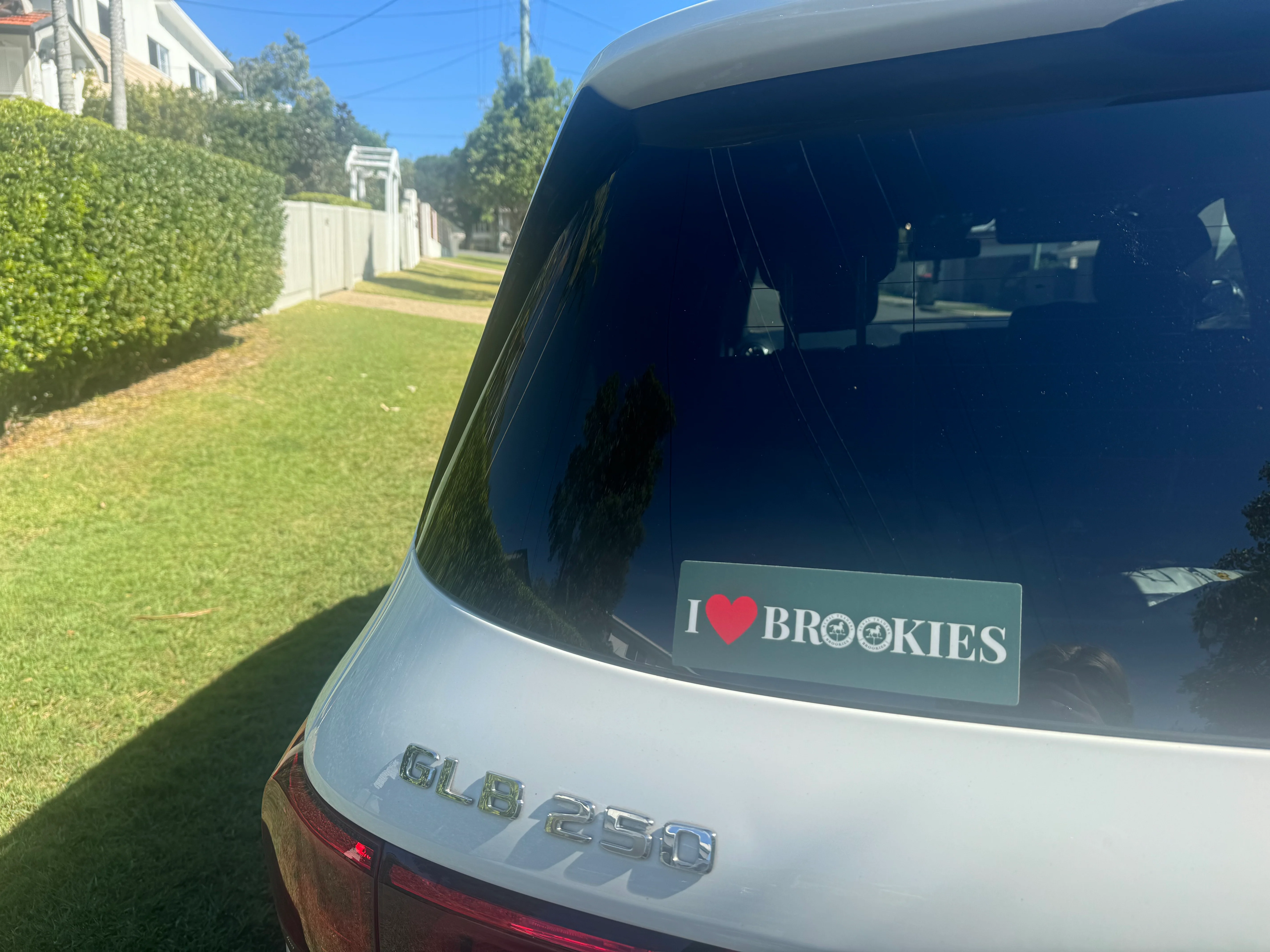 Brookies Bumper Sticker Heart - Image 2
