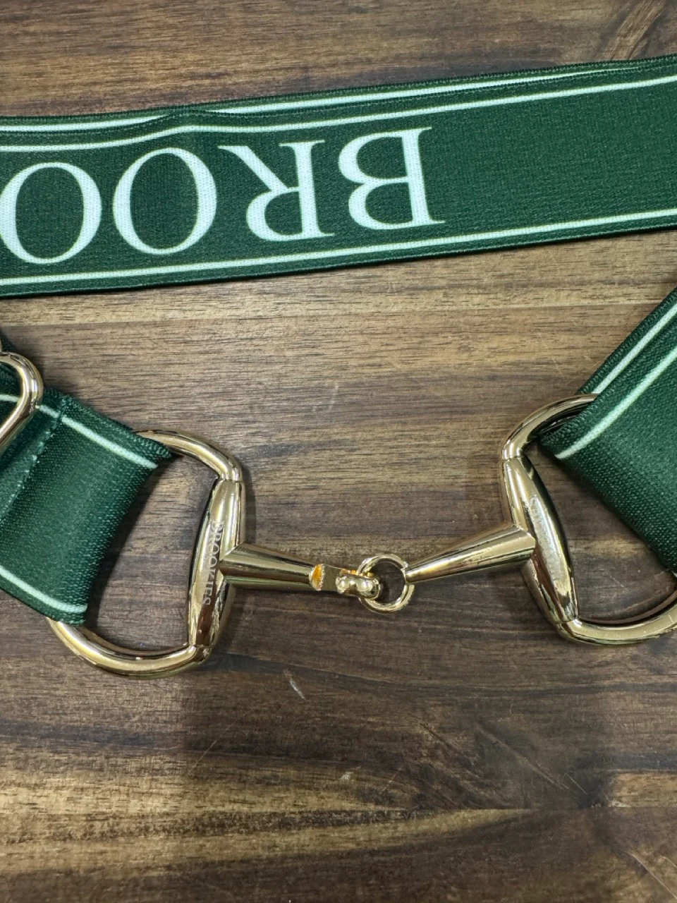Brookies Signature Snaffle Bit Equestrian Buckle - Image 3