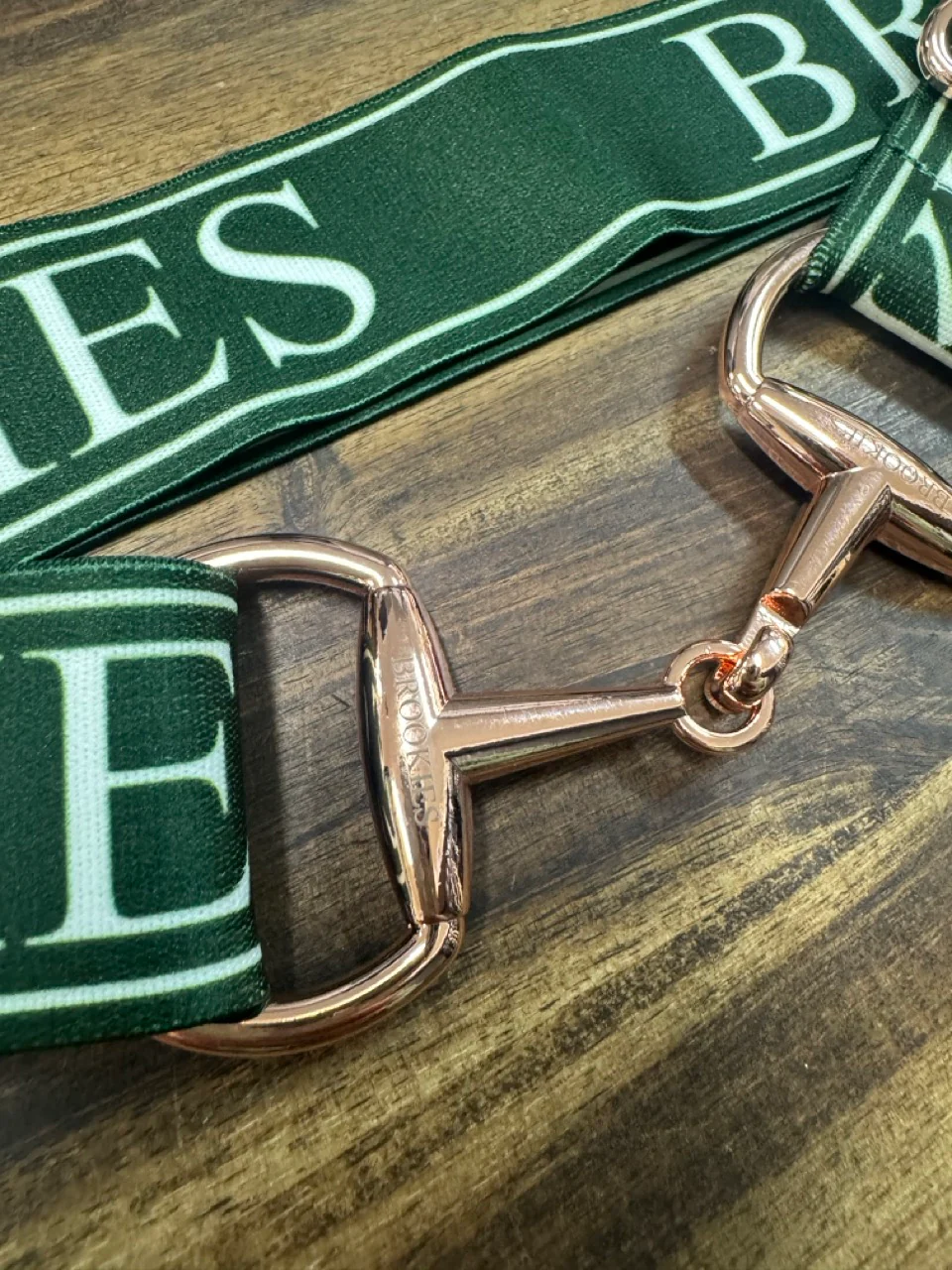Brookies Signature Snaffle Bit Equestrian Buckle - Image 6