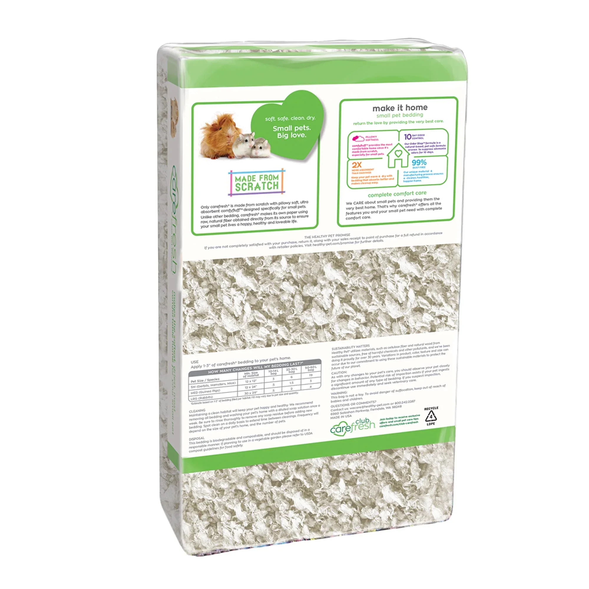 Carefresh White Paper Bedding - Image 2