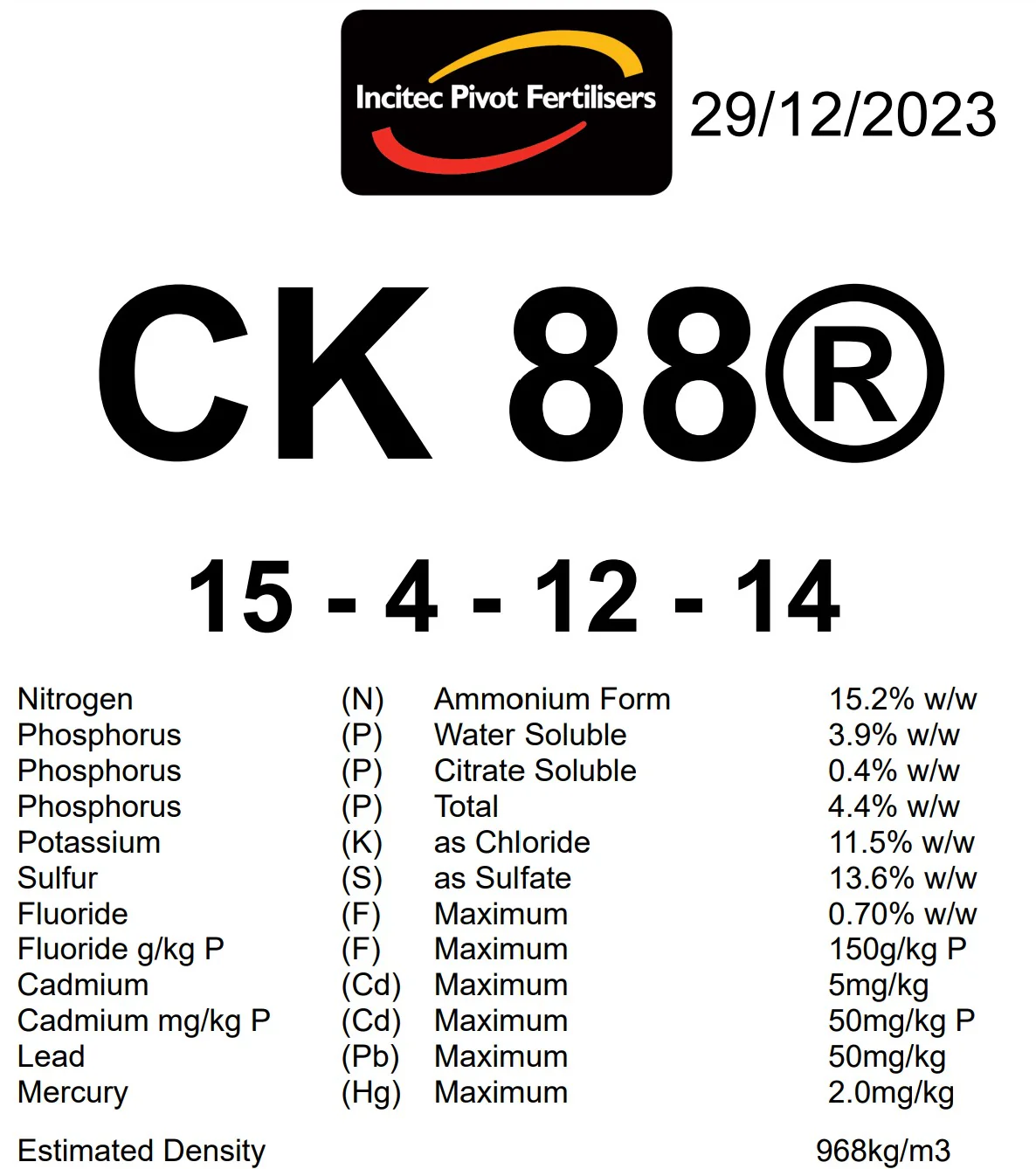 CK88 Fertiliser - Image 2