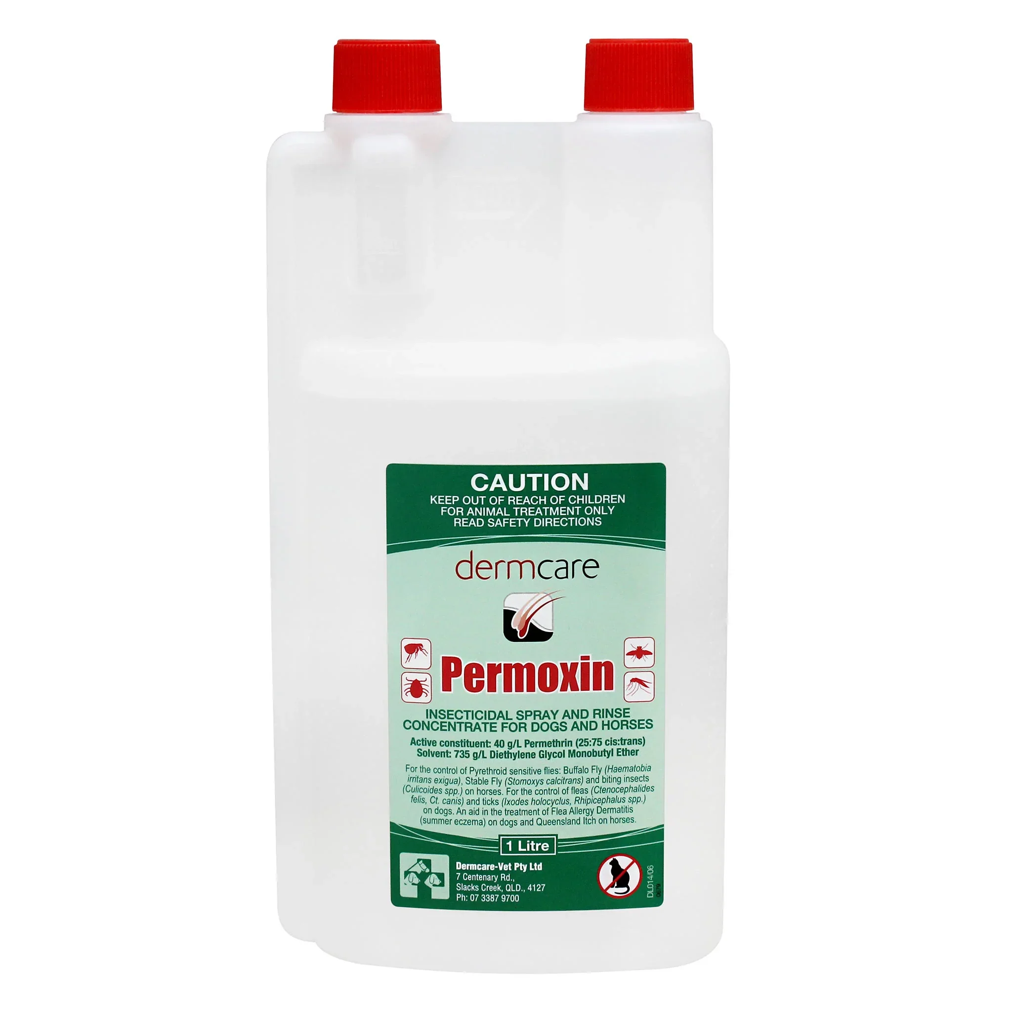 Dermcare Permoxin Insecticidal Spray and Rinse Concentrate for Dogs and Horses - Image 3