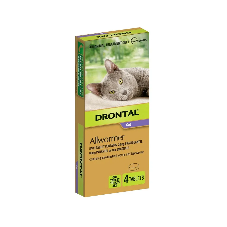 Drontal Cat Allwormer Tablets 4kg - Image 2