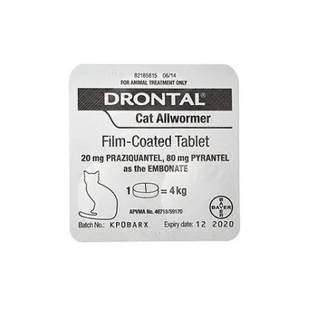 Drontal Cat Allwormer Tablets 4kg - Image 4