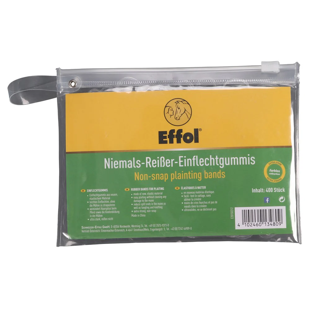 Effol Non-Snap Plaiting Bands 400 Per Packet - Image 3