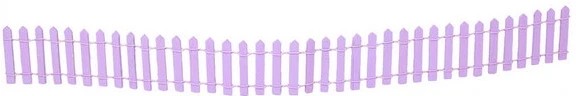 50cm Fairy Garden Fence - Image 3