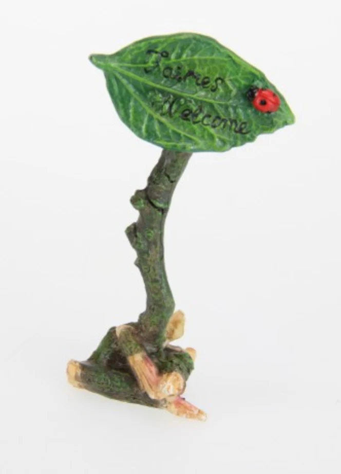 Fairy Garden Sign Post 3 Ass 11cm - Image 4
