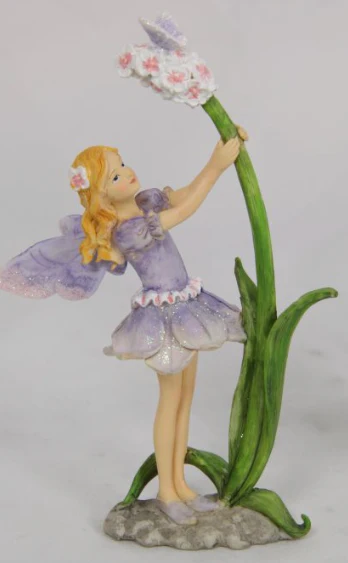 Fairy with Flower 3 Asstd - 15cm - Image 4