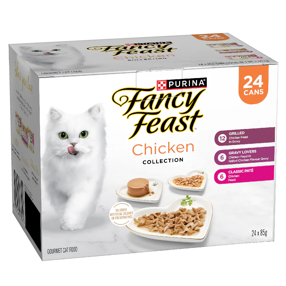 Fancy Feast Variety Chicken Collection Wet Cat Food - Image 2