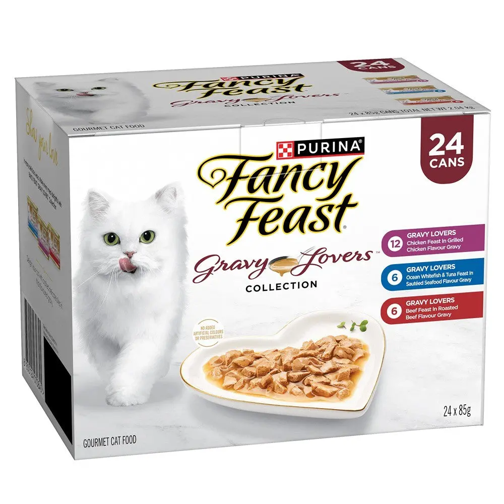 Fancy Feast Variety Gravy Lovers Collection Wet Cat Food - Image 2