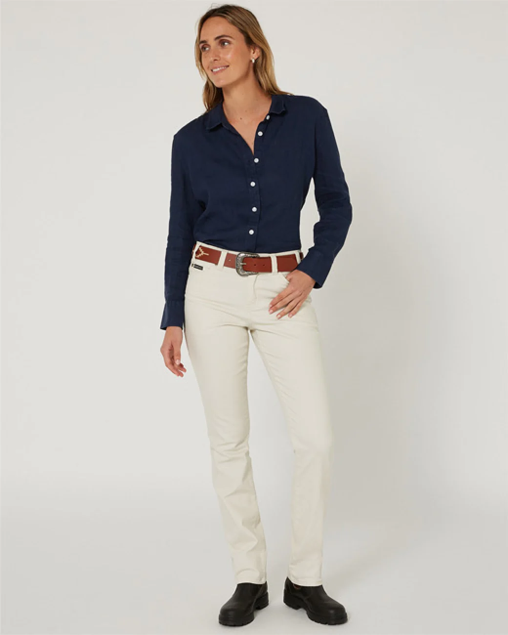 FLORENCE Classic Linen Shirt - Image 2