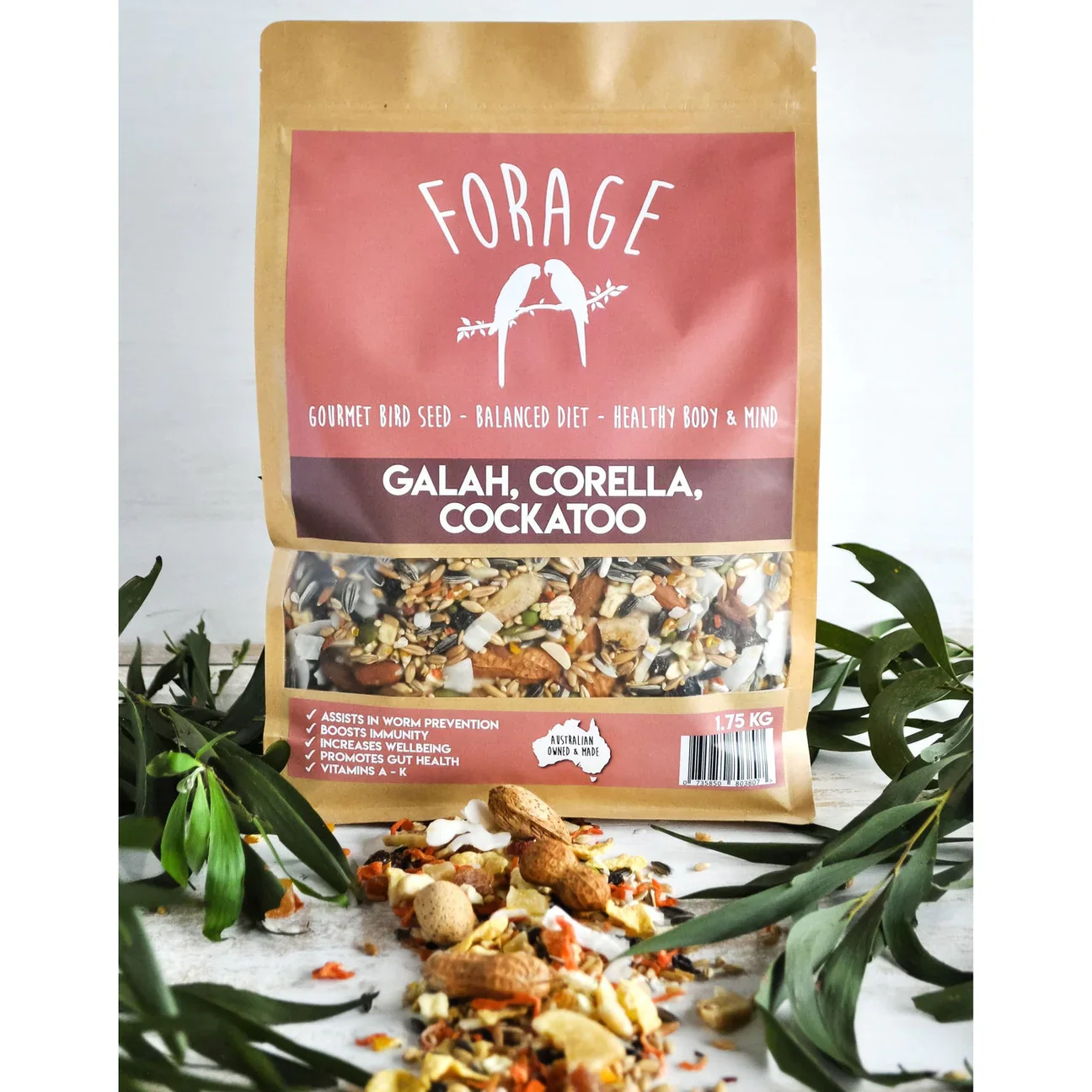 Forage Gourmet Cockatoo Galah and Corella Blend - Image 3