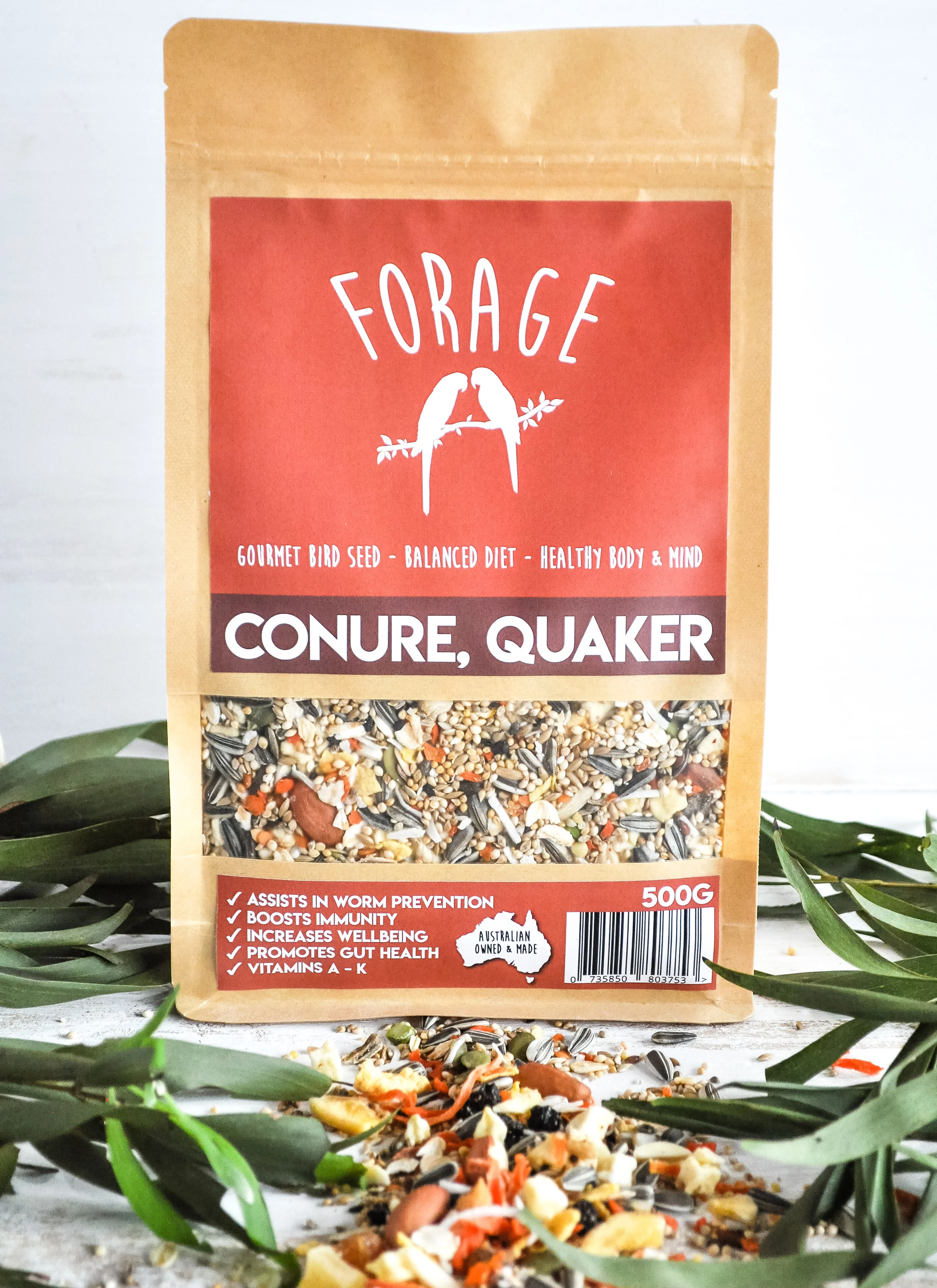Forage Gourmet Conure and Quaker Blend - Image 2