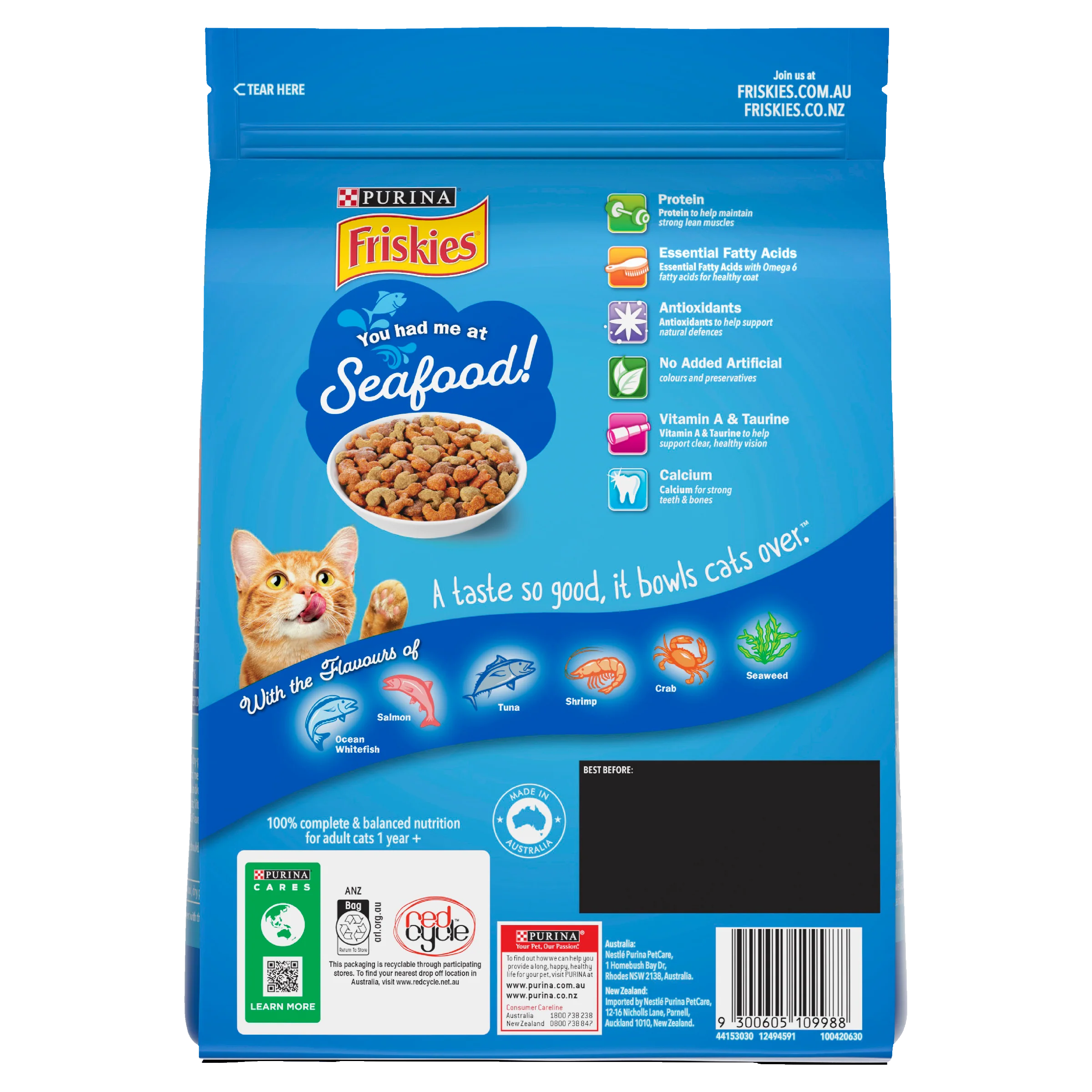 Friskies Seafood Sensation Dry Food - Image 2