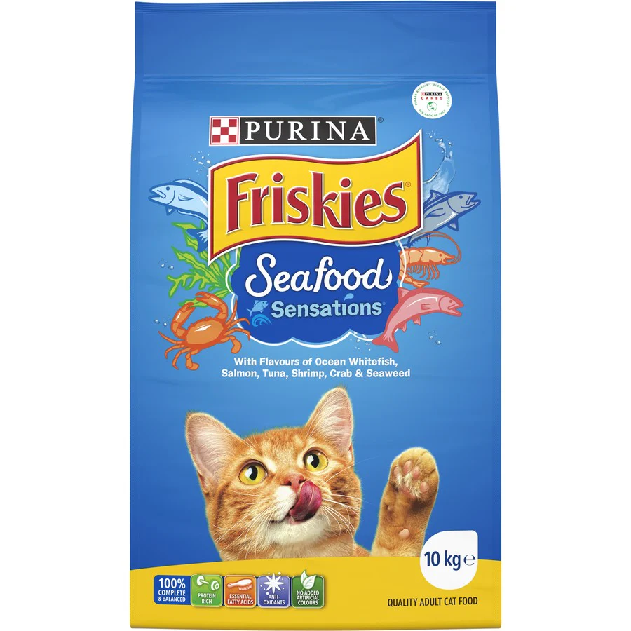 Friskies Seafood Sensation Dry Food - Image 7