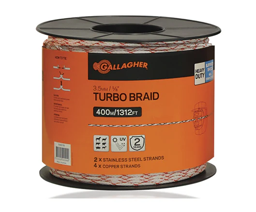 Gallagher 3.5mm Turbo Braid - Image 2