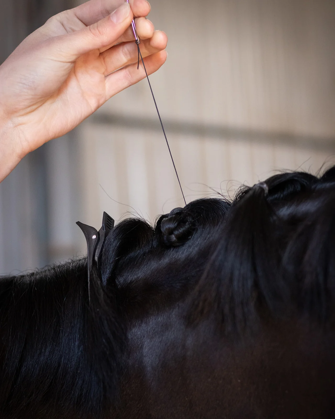 Hairy Pony Flat Waxed Plaiting Thread - Image 6