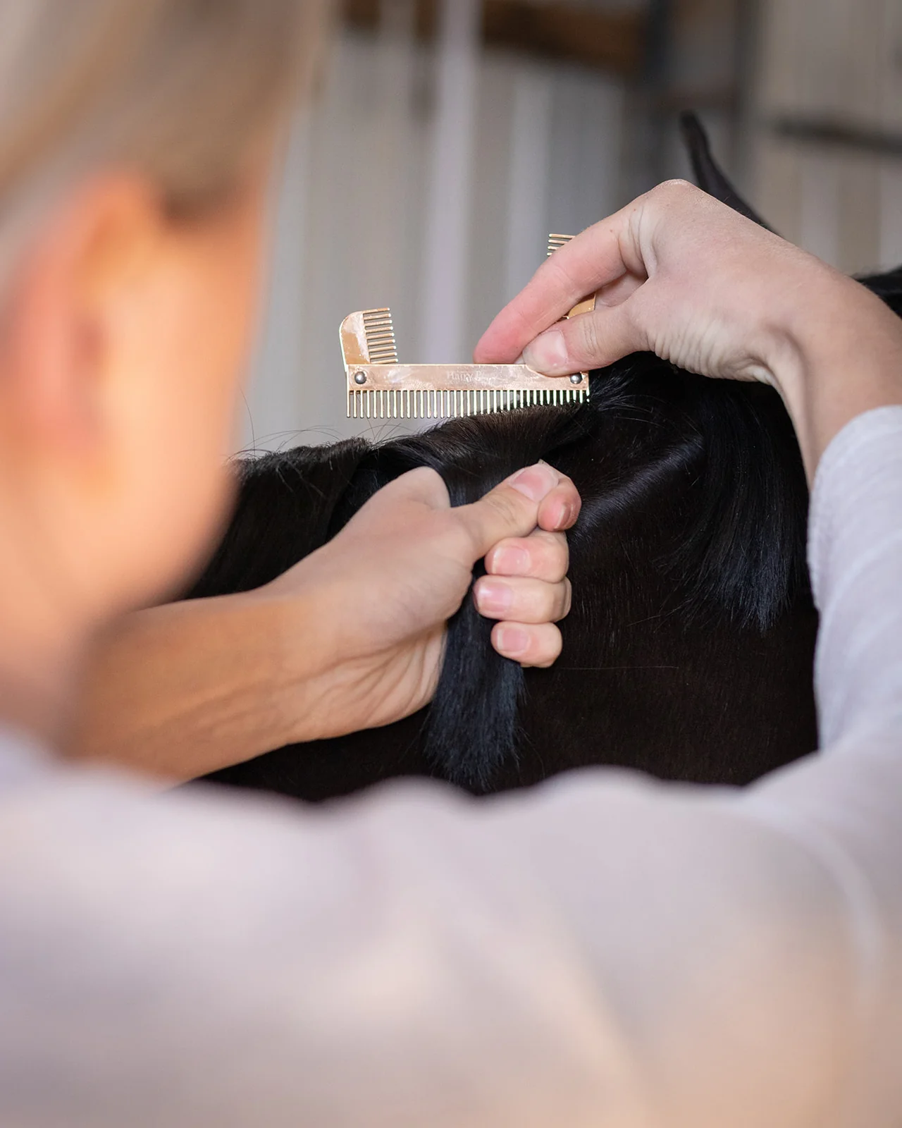 Hairy Pony Mane Sectioning Comb - Image 2